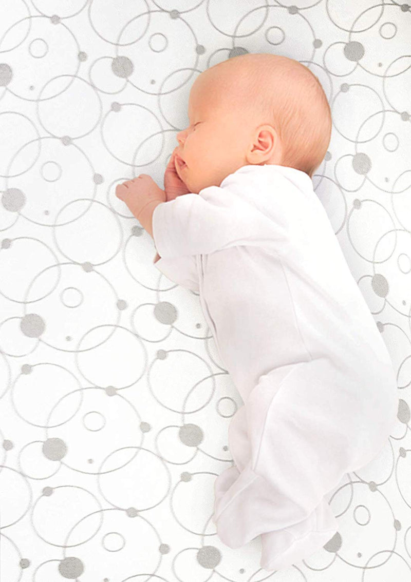 100% Organic Cotton Fitted Sheets for Pack 'n Play and Other