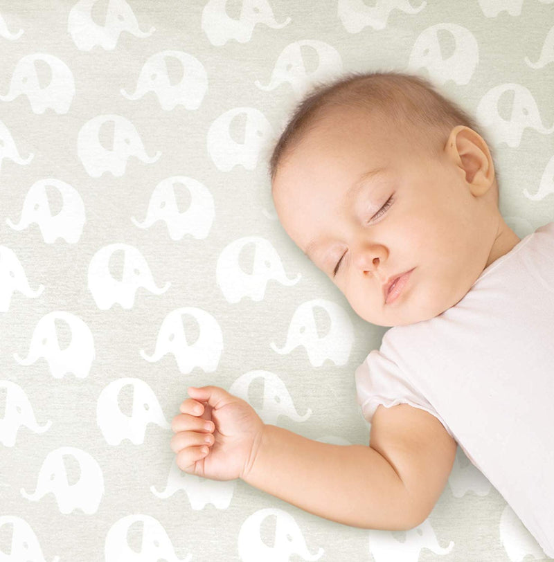 Kushies Pack N Play, Playard, Playpen Fitted Sheet 100% Cotton Percale